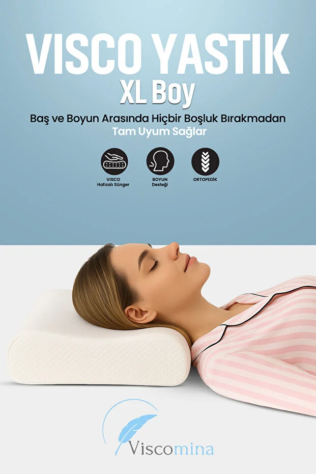 Mega Boy Ortopetik Visco Yastık